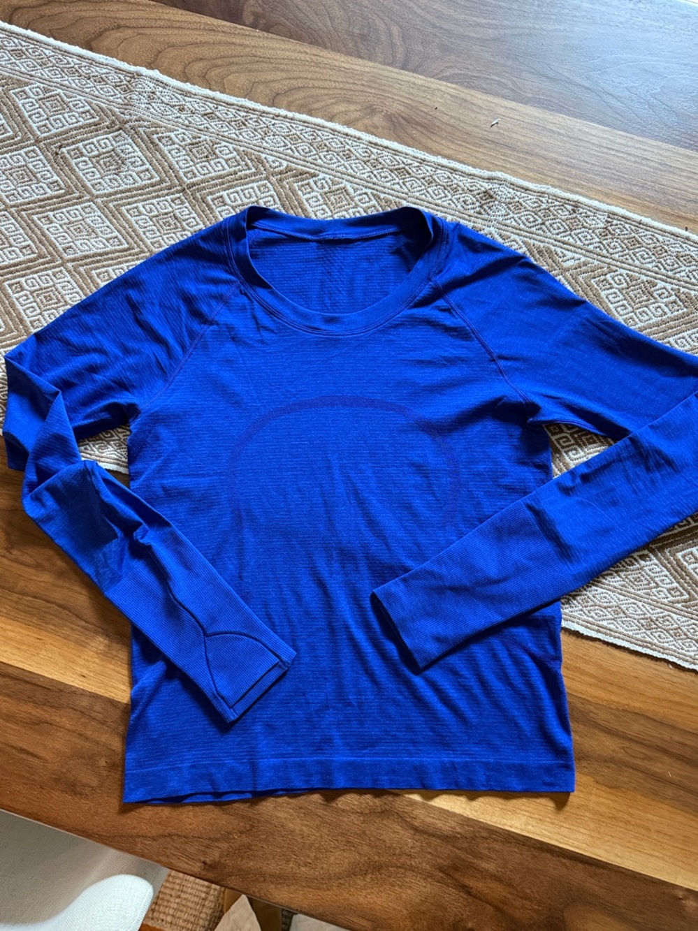 Lululemon Swiftly Tech Long Sleeve Blue